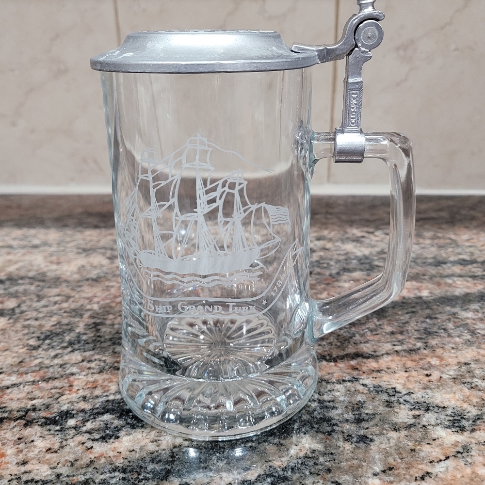 Salem Ship Grand Turk West Germany Beer Stein